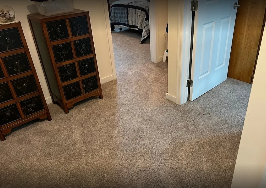 Carpet in bedroom 